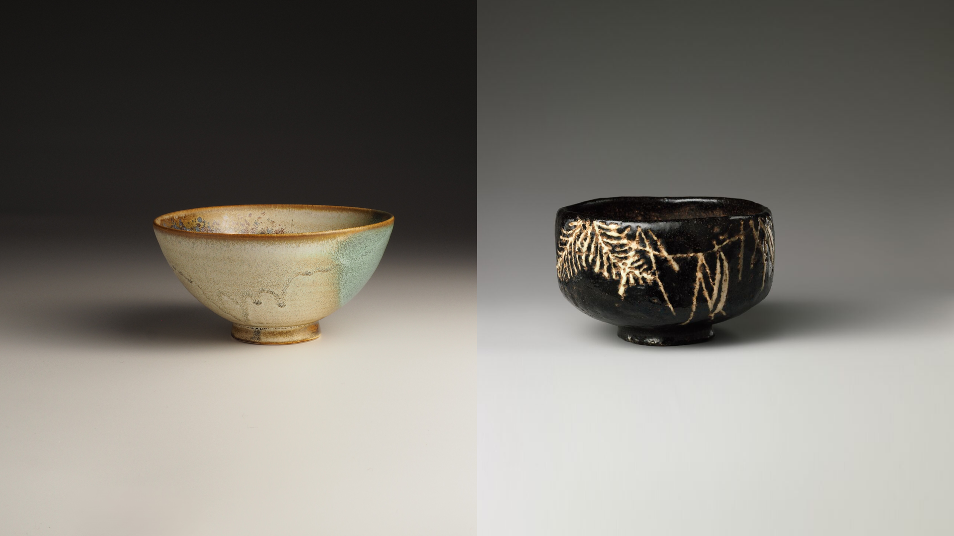 Meshi Chawan and Matchawan on faded background - Tsukushi