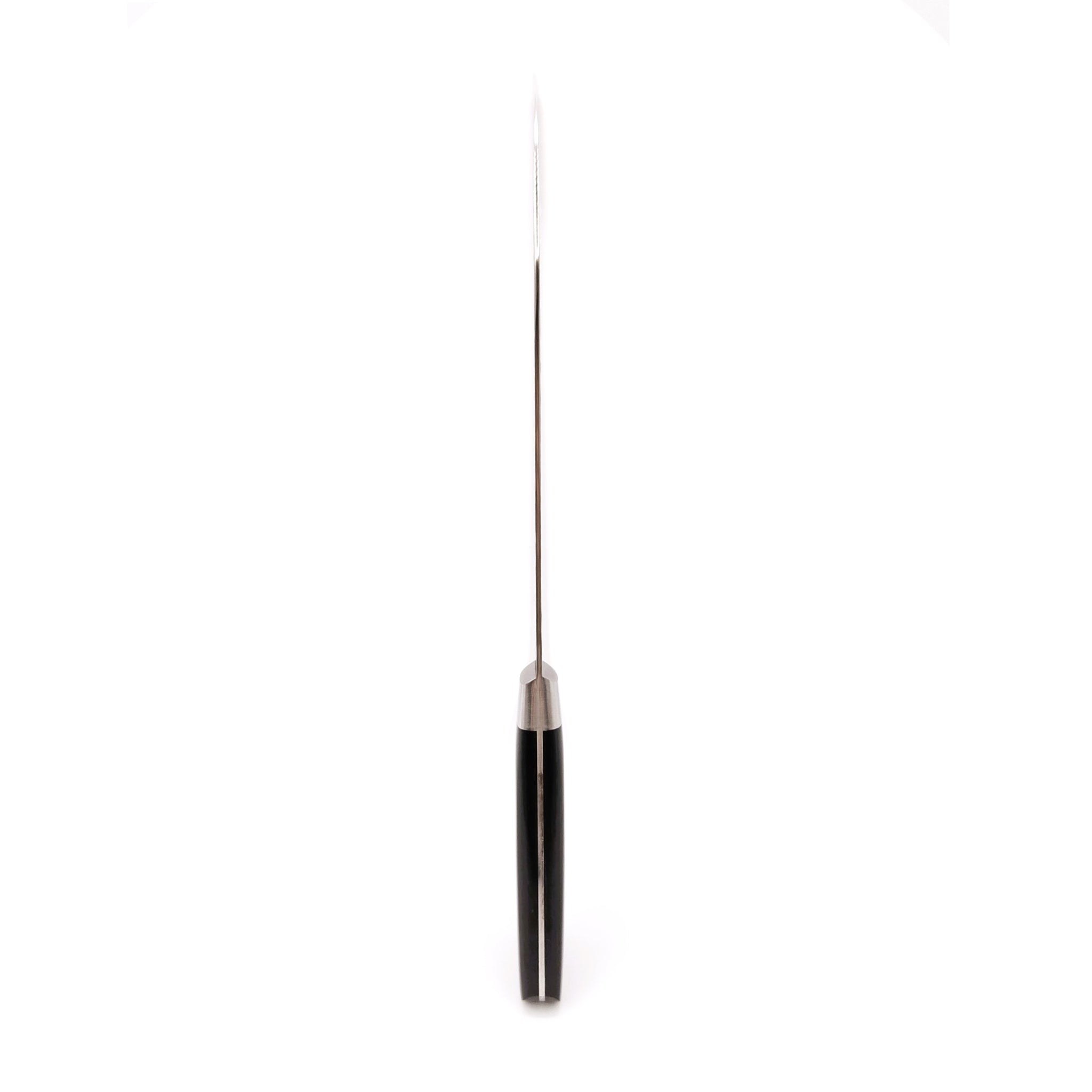 top side view of a Japanese Santoku Kitchen Knife 180mm