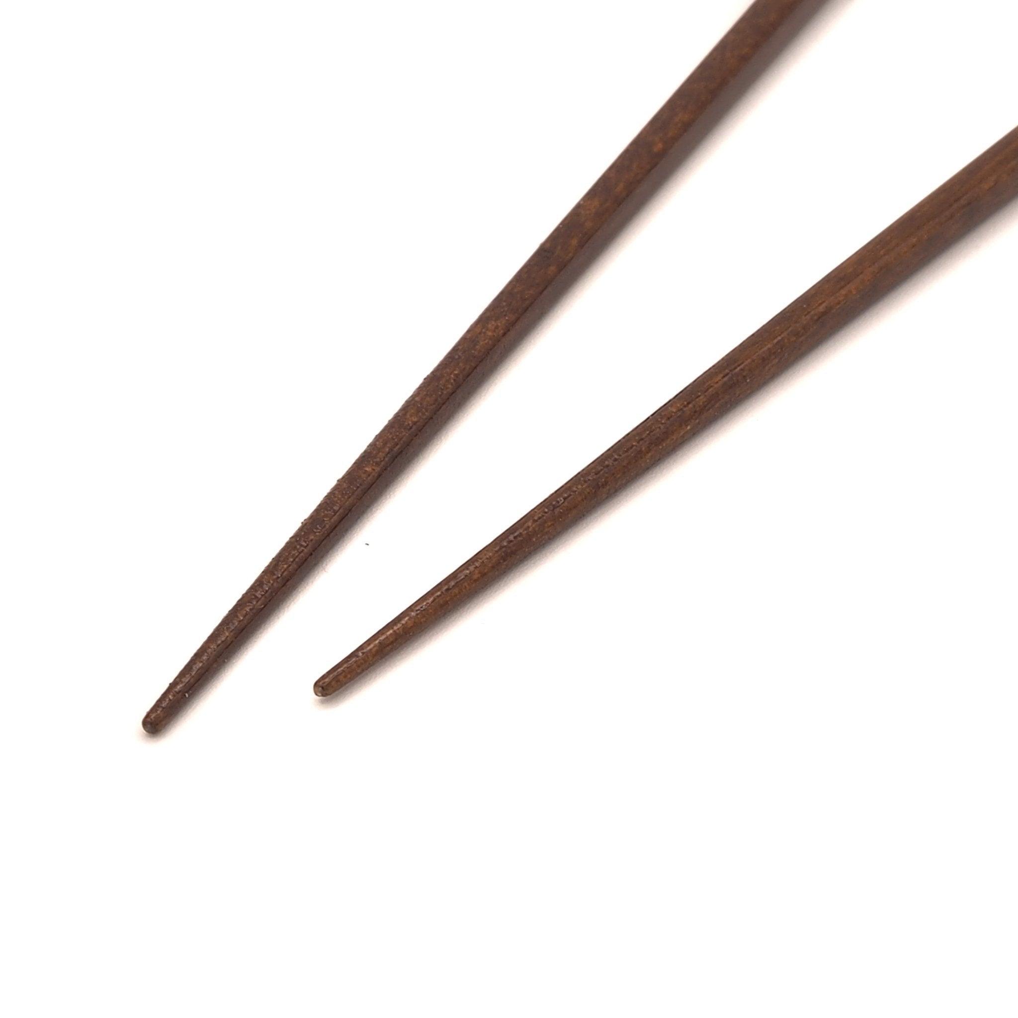 Golden Japanese wooden chopsticks . point detail 2