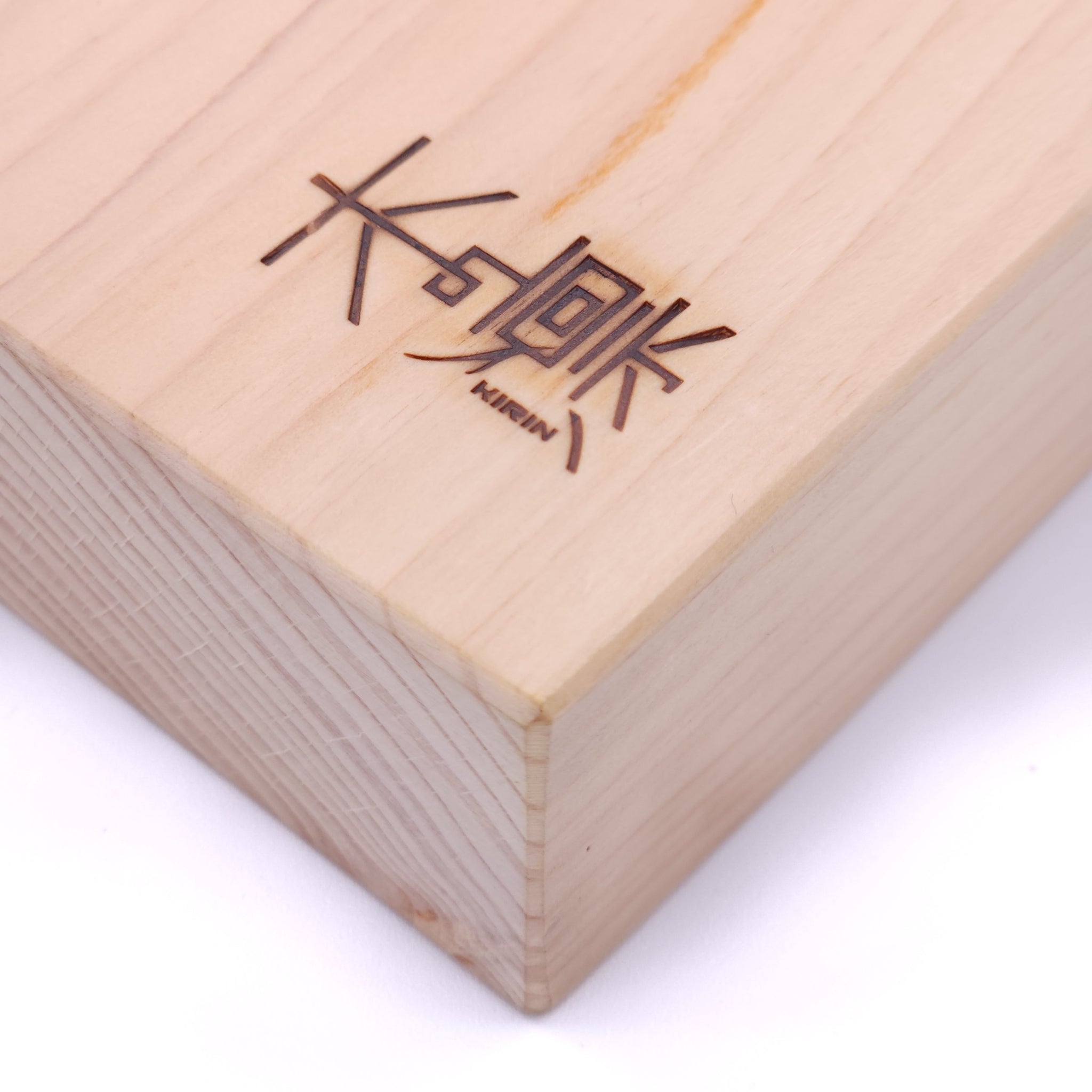 Detail of Japanese Hinoki wood Cutting board