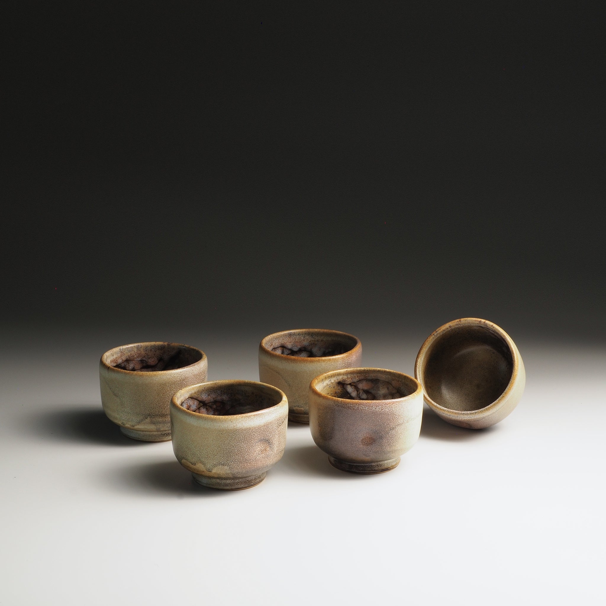 Mankai | Pink Cherry Blossoms Round Teacup Set