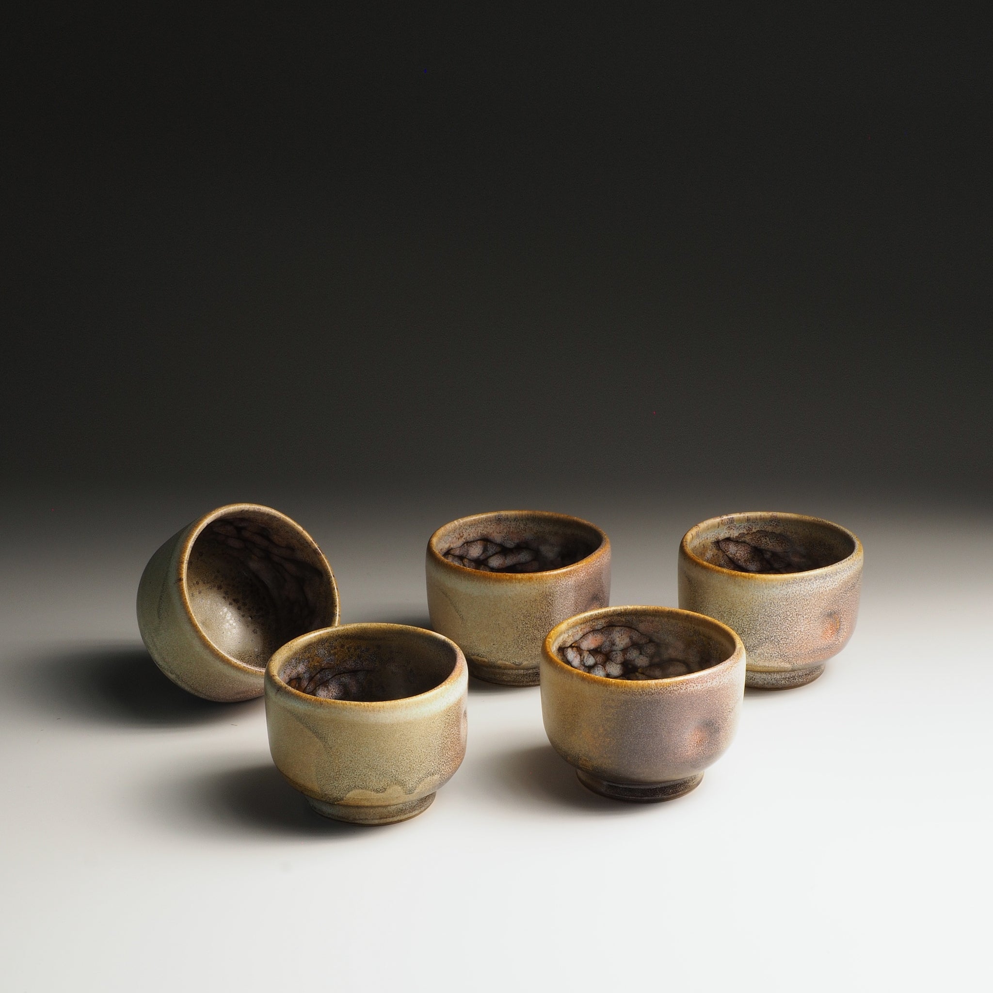 Mankai | Pink Cherry Blossoms Round Teacup Set