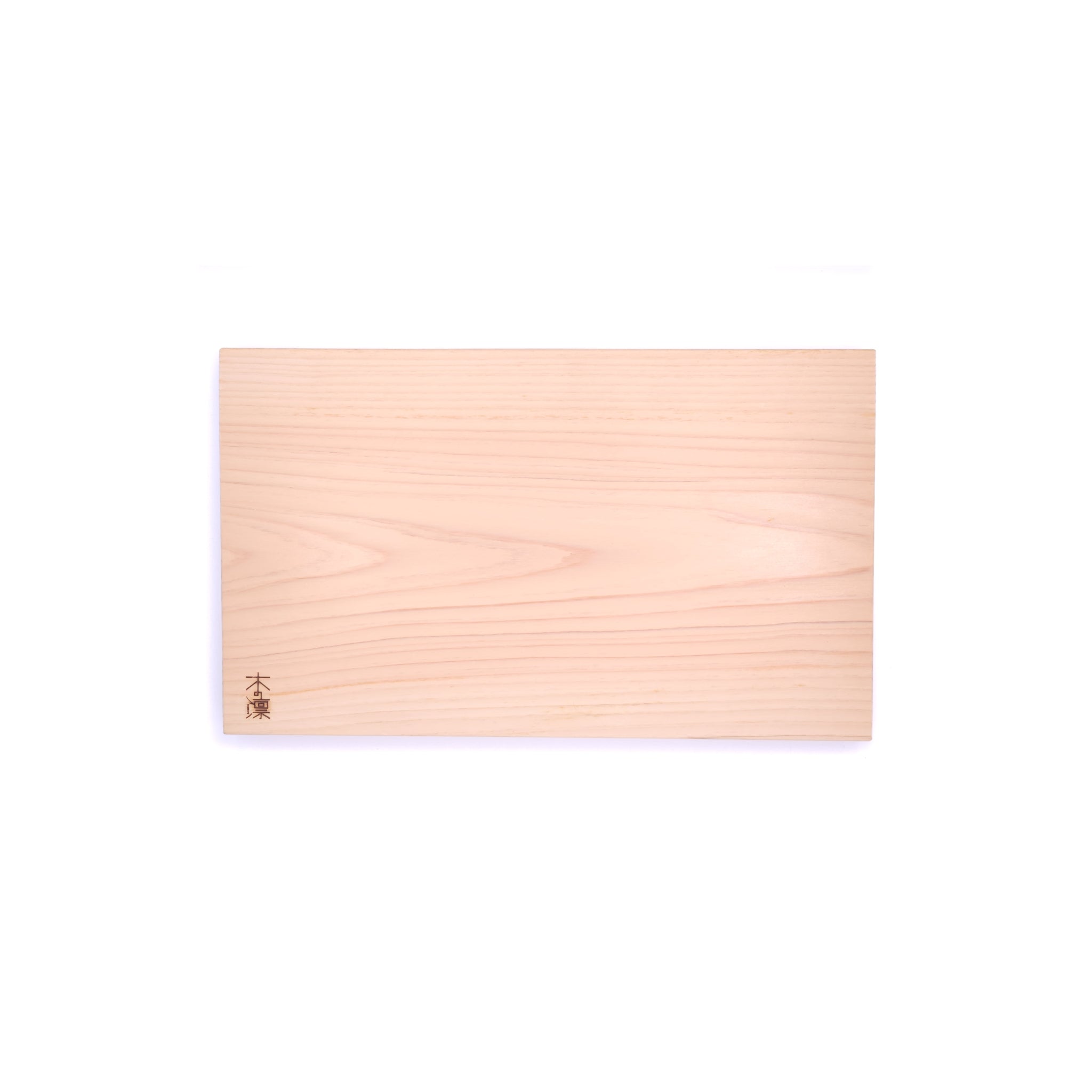 top view of a Hinoki wood Japanese Cutting Board