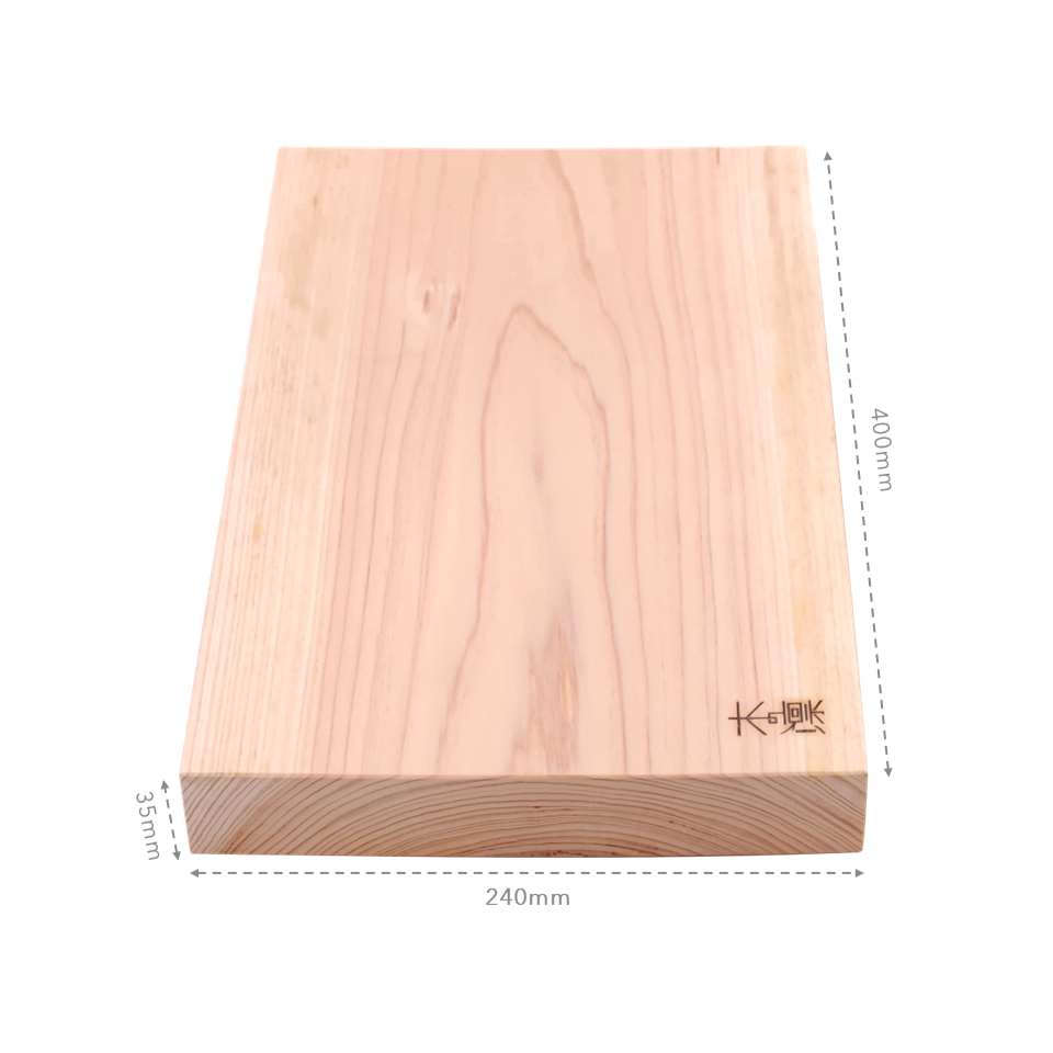 Rectangular Japanese Chopping Board|Manaita| Large Size | Measures