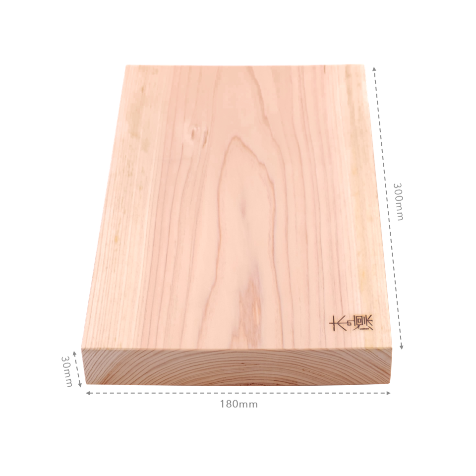 Rectangular Japanese Chopping Board|Manaita| small Size | Measures