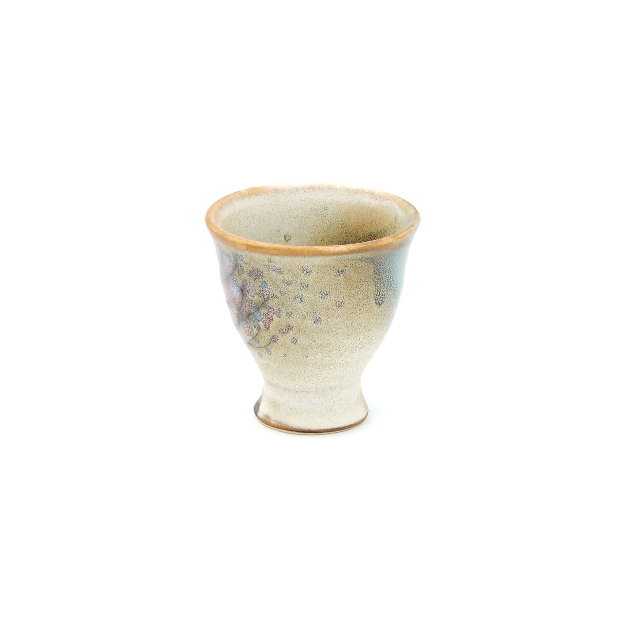 A side view of a Japanese Conical Sake cup. Tsukushi