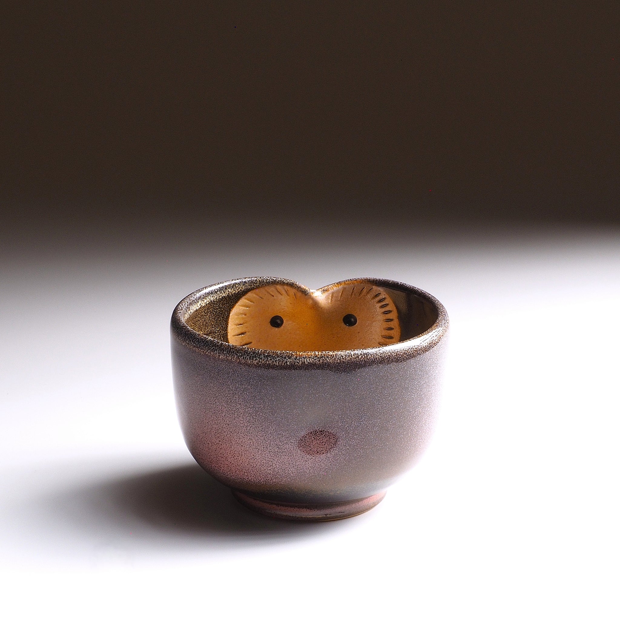 Fukuro | Pink Owl Teacup