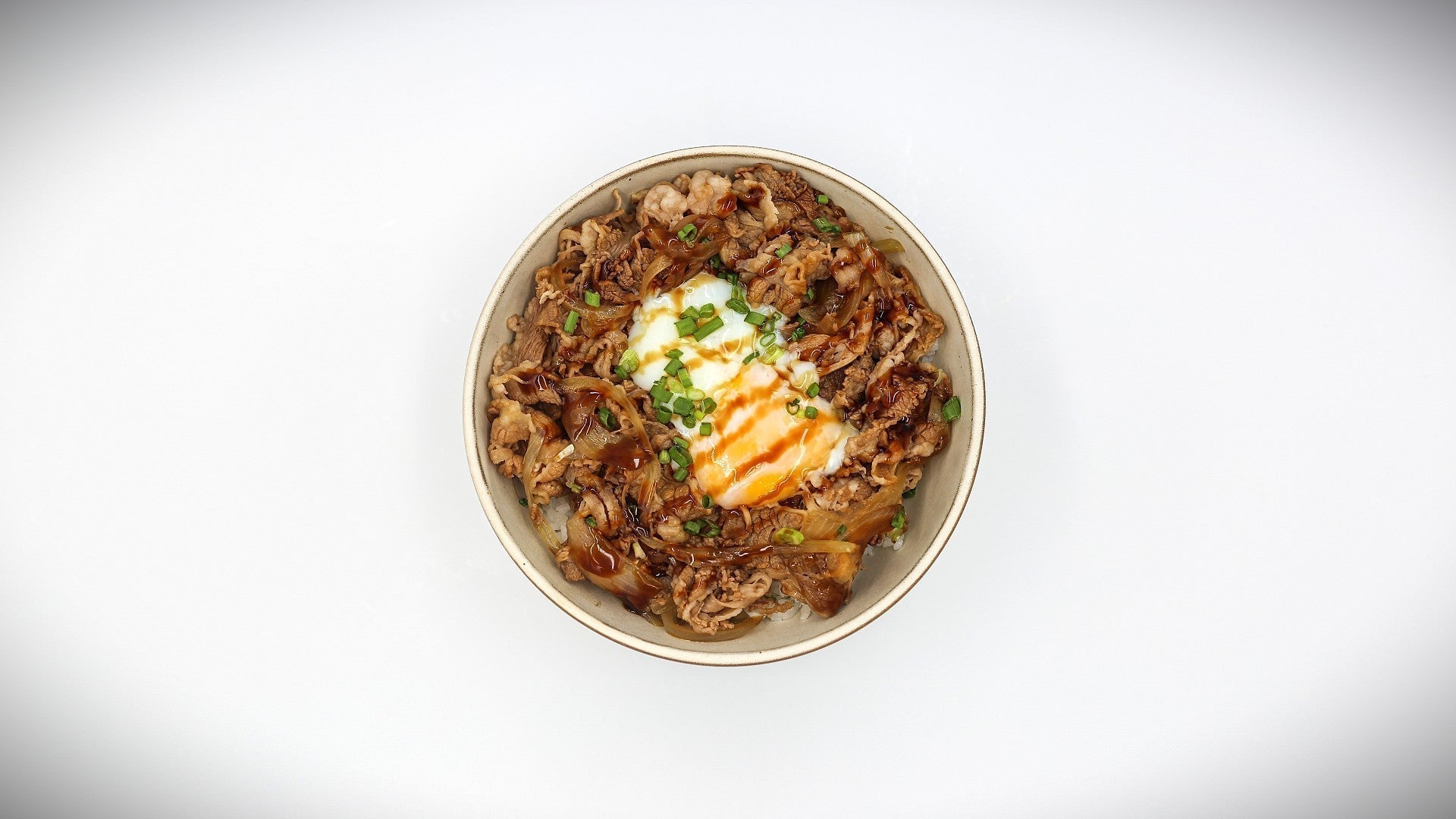 Gyudon - Japanese rice beef bowl