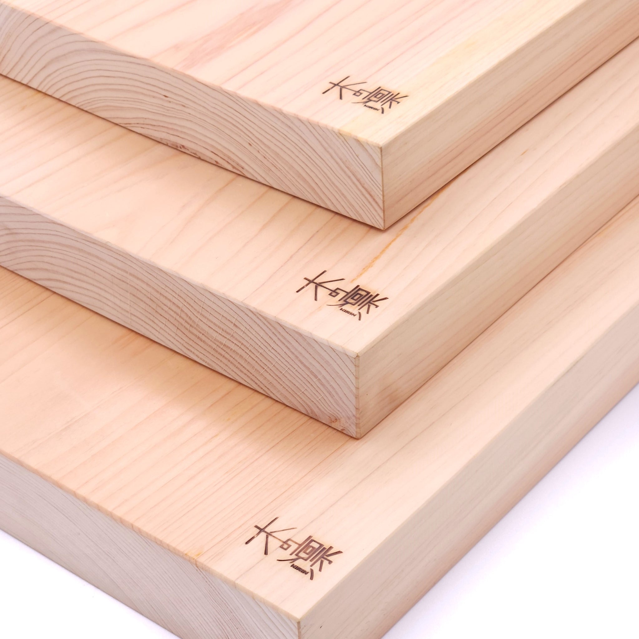 Manaita, Japanese cutting boards piled up. Tsukushi