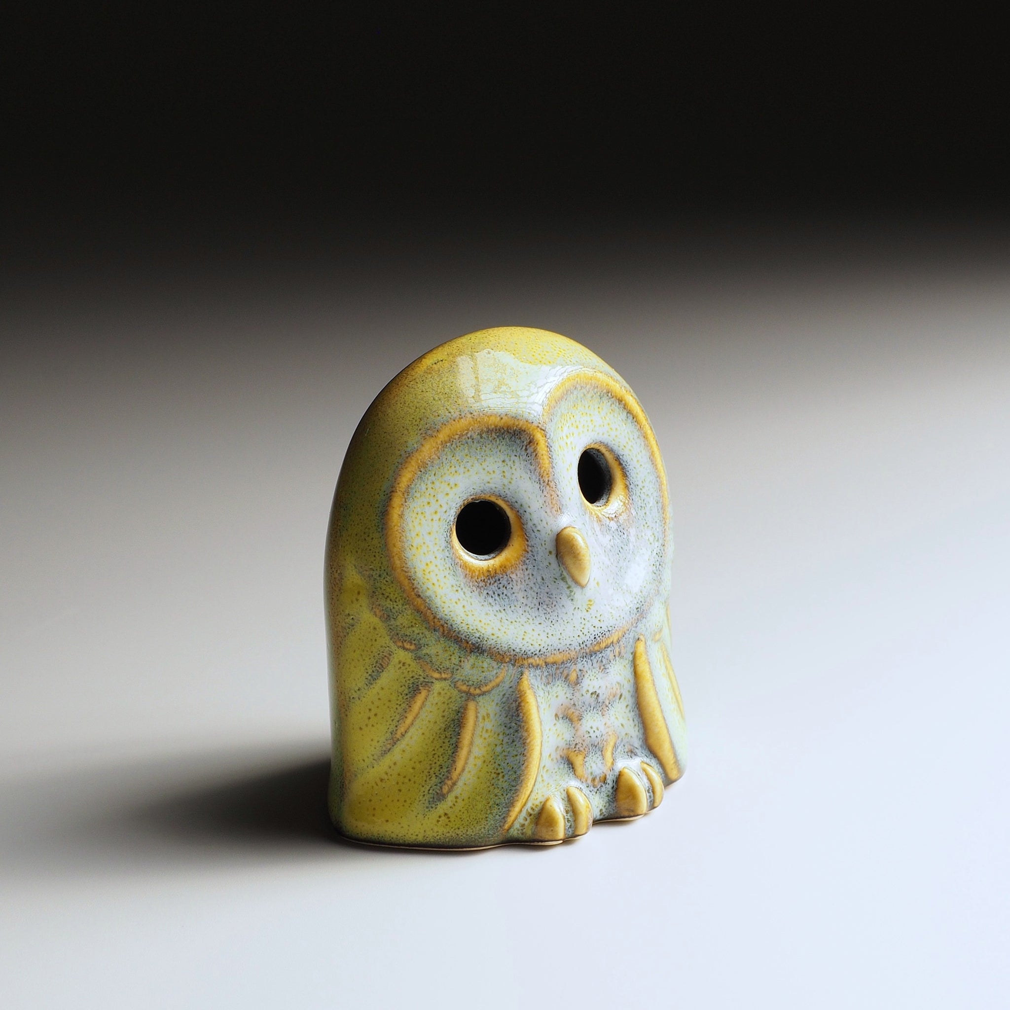 Engifuku Owl Figurine Set of 3 | Artisan Decor | Tsukushi