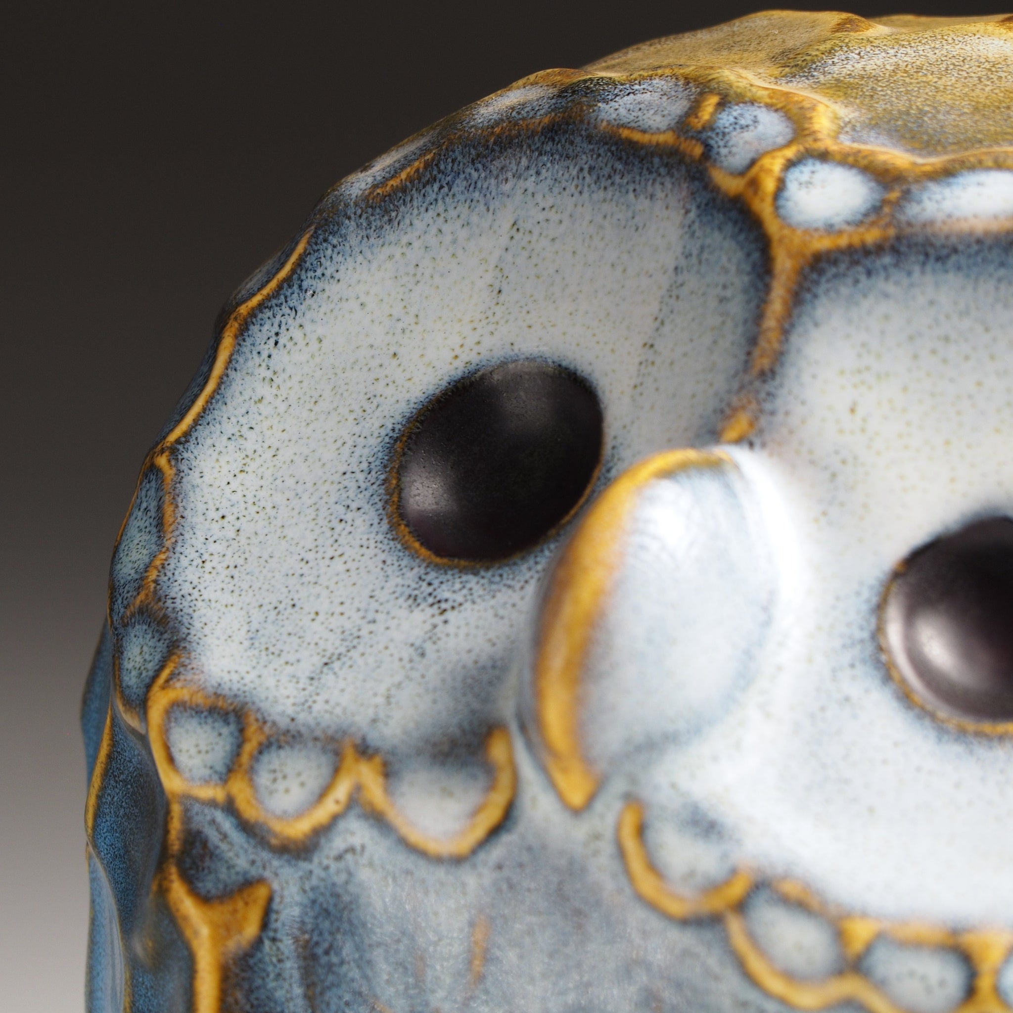 Fukumori Ceramic Owl Figurine | Japanese Pottery | Tsukushi