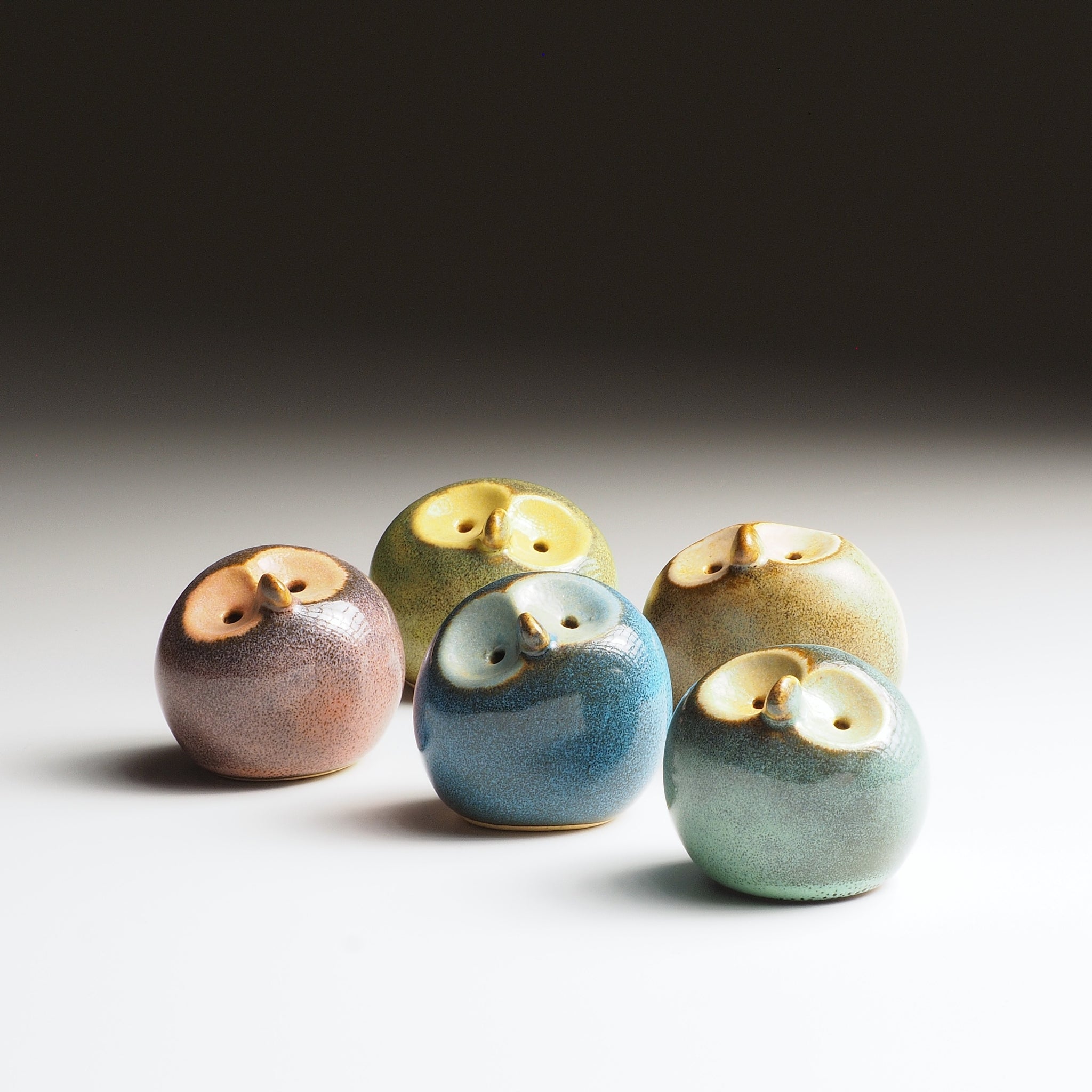 Gofuku Owl Figurines | Japanese Lucky Charm | Tsukushi