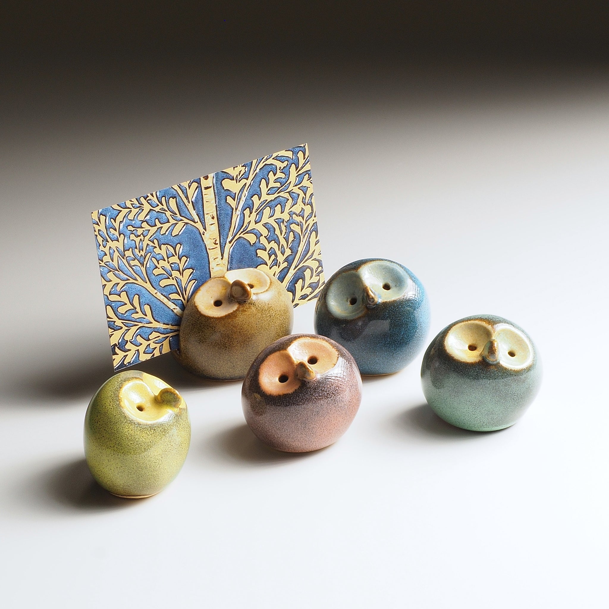 Gofuku | Owl Figurine Set