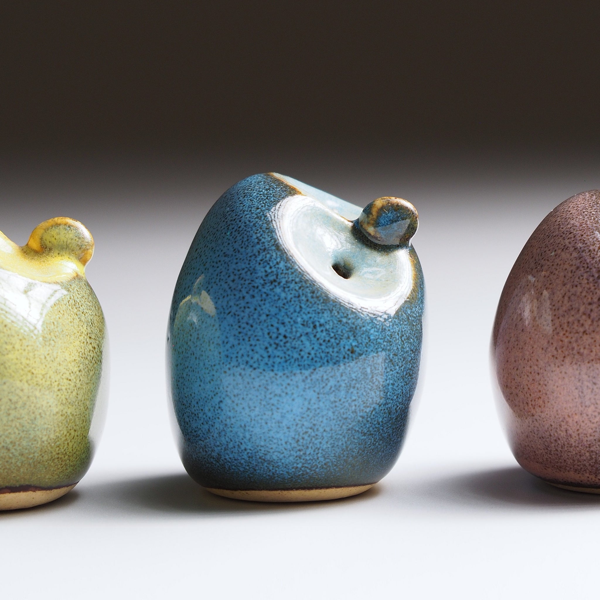 Gofuku Owl Figurines | Japanese Lucky Charm | Tsukushi